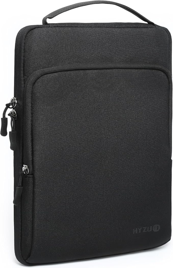 HYZUO 17-17.3 Inch Laptop Bag Case Sleeve for 17" 17.3" HP/Dell/Lenovo/ASUS/Acer/LG/MSI Gaming Laptop/Razer Blade 17/18, Notebook Carrying Briefcase for Men Women, Black