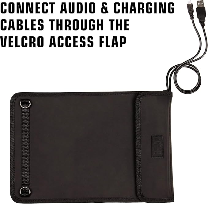 USA GEAR 10" Tablet Case Sleeve, Designed in The U.S., with Open Front & Shoulder Strap – Compatible with iPad 10.2 9th Gen, Samsung Galaxy Tab A 10.1, Tab S6 Lite, and More 10" Tablets