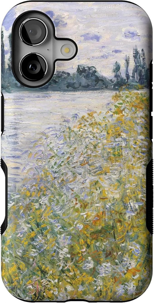 Casely iPhone 17 Case | Monet's Summer Landscape | The Met Museum | Bold Protective Design | Compatible with MagSafe