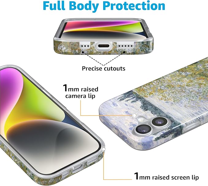 Casely iPhone 17 Case | Monet's Summer Landscape | The Met Museum | Compatible with MagSafe | Classic Ultra Slim Design