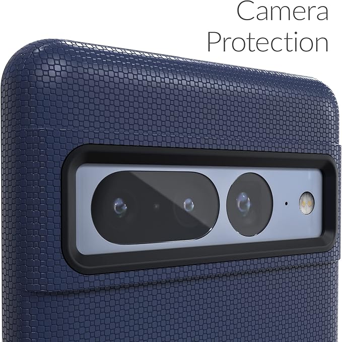 Crave Dual Guard for Google Pixel 7 Pro Case, Shockproof Protection Dual Layer Case for Google Pixel 7 Pro - Navy