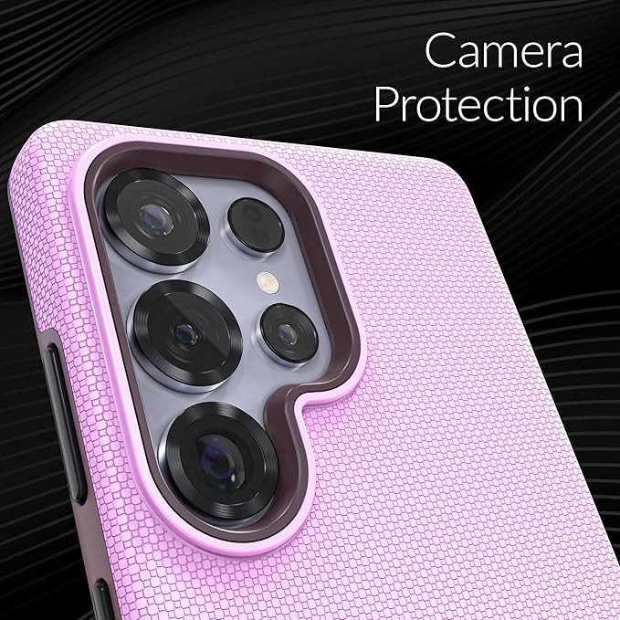 Crave Dual Guard Compatible with Samsung Galaxy S25 Ultra Case, Shockproof Protection Dual Layer Case for Samsung Galaxy S25 Ultra - Lilac