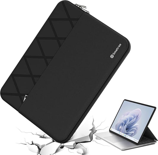 Smatree 14.4 inch Laptop Sleeve for Microsoft Surface Laptop Studio/Studio 2, Computer Case with Accessory Pocket, YKK Zipper, Patented Super Corner Design (E415)