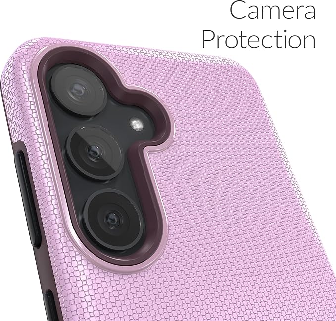 Crave Dual Guard for Samsung Galaxy S24 Case, Shockproof Protection Dual Layer Case for Samsung Galaxy S24 - Lilac