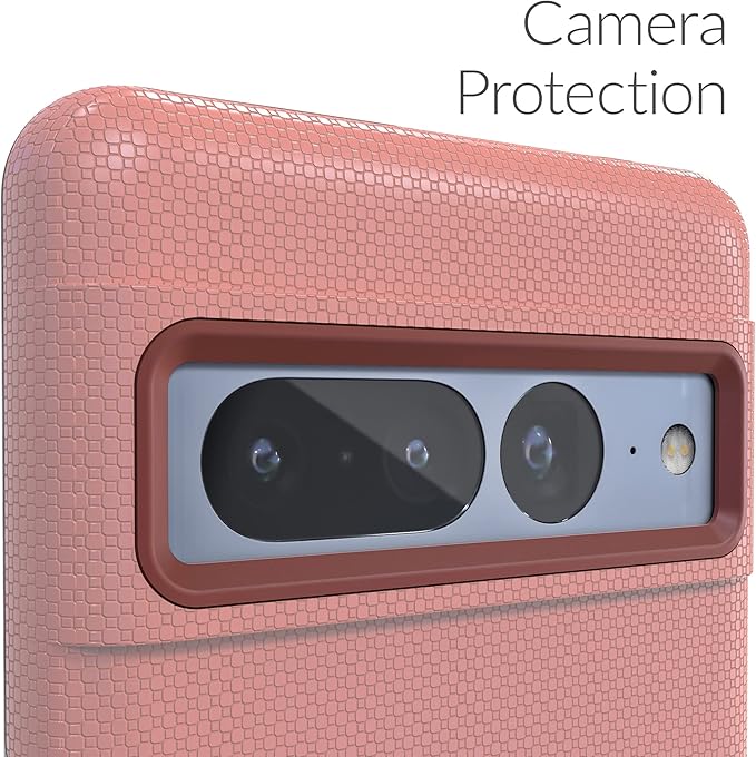 Crave Dual Guard for Google Pixel 7 Pro Case, Shockproof Protection Dual Layer Case for Google Pixel 7 Pro - Blush