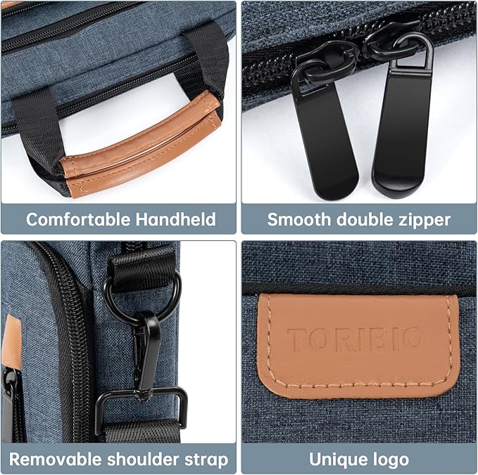 Tablet Sleeve Bag,Padded Protective Travel Carrying Case for iPad Pro M4 11", iPad Air M2 5/4th 10.9", Air 3th 10.5", iPad 10th 10.9", 9/8/7th 10.2