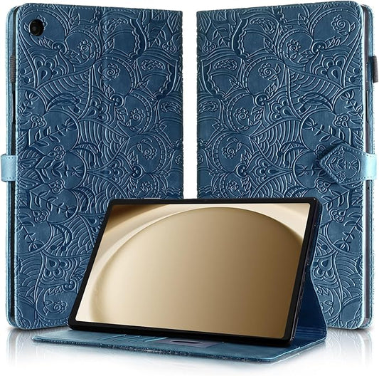 Case for Samsung Galaxy Tab A9 Plus 11 Inch 2023 Tablet Cover PU Leather Magnetic Closure Protective Card Slots Wallet for Samsung Galaxy Tab A9 Plus 11 Inch 2023 Blue