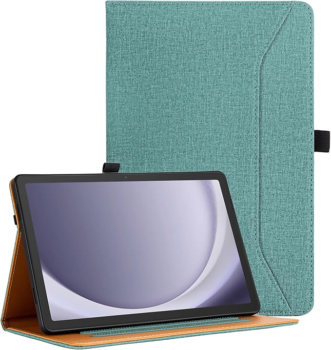 for Samsung Galaxy Tab A9 Plus Case Multiangle Stand for Samsung Tab A9 Plus Tablet Case 11 Inch SM-X210/SM-X216/SM-X218,Green