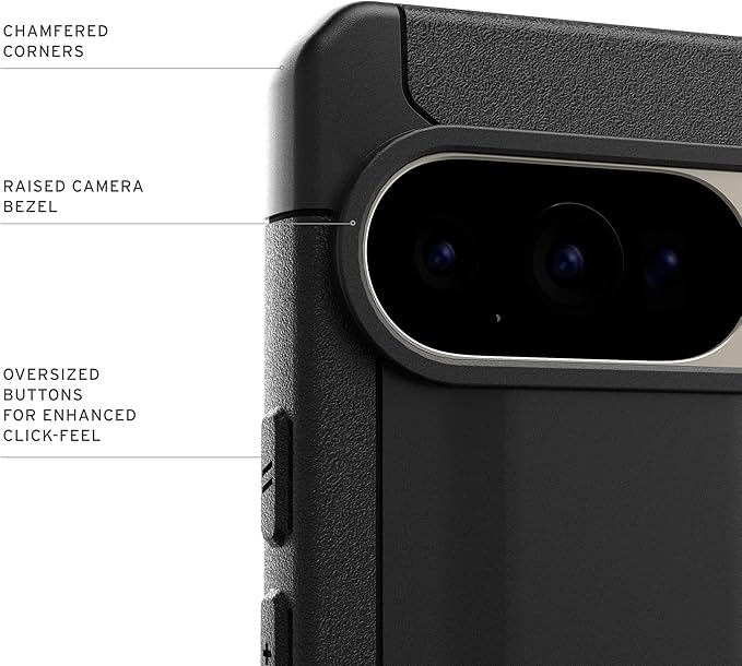 URBAN ARMOR GEAR UAG Made for Google Pixel 10 Case & Pixel 10 Pro Case Scout - Rugged Military Grade Dropproof Protective Cover, Black