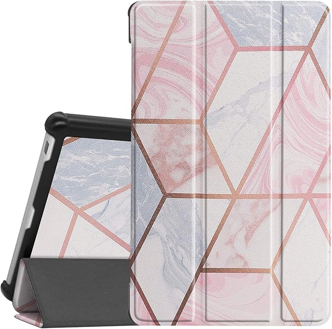 Case for Lenovo Tab M8 8.0'', Smart Case Trifold Stand Slim Lightweight Case Cover for LenovoTab M8 Gen 3 2022/Tab M8 HD LTE 2021/ Tab M8 HD/Smart Tab M8/Tab M8 FHD 2019 M8 8" Tablet Geometry