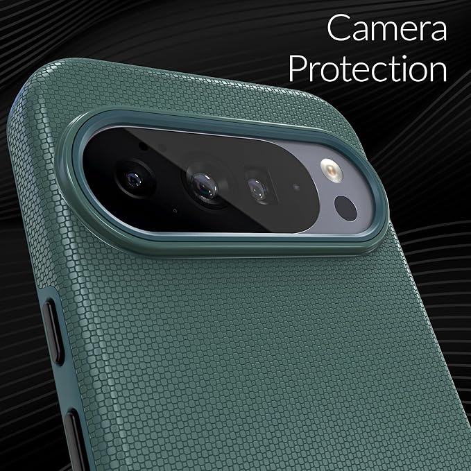 Crave Dual Guard for Google Pixel 10 Pro XL Case, Shockproof Protection Dual Layer Case for Google Pixel 10 Pro XL - Forest Green