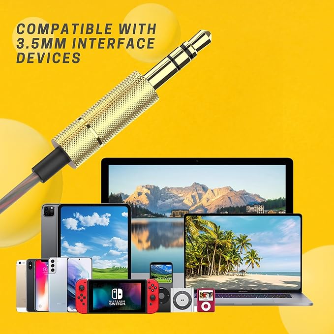 Betron YSM1000 Earphones in Ear Headphones Wired 3.5mm Jack Tangle-Free Cable Case and Noise Isolating Earbuds