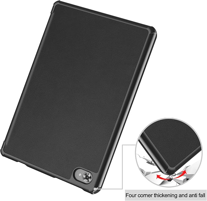 Case for TECLAST M40 Plus 2022 /P30S 10.1 inch Tablet, Folding Folio Ultra-Thin PU Leather Stand Case Cover for Teclast M40 Plus / P40HD / P30S 2022 Released Black