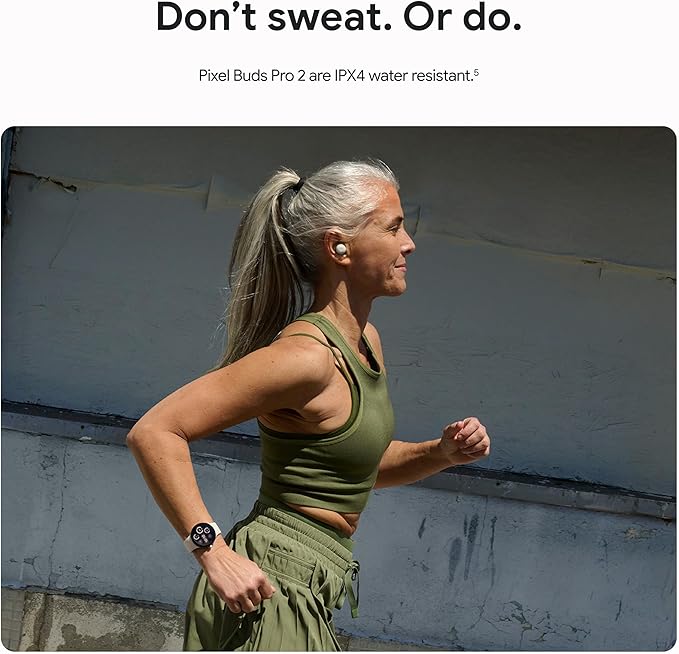 Google Pixel Buds Pro 2 - Wireless Earbuds with Active Noise Cancellation – Bluetooth Headphones - Porcelain