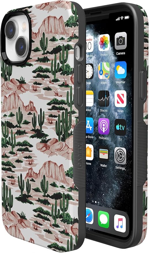 Casely iPhone 14 Case | Gold Rush | Desert Western | Compatible with MagSafe | Bold Protective Design