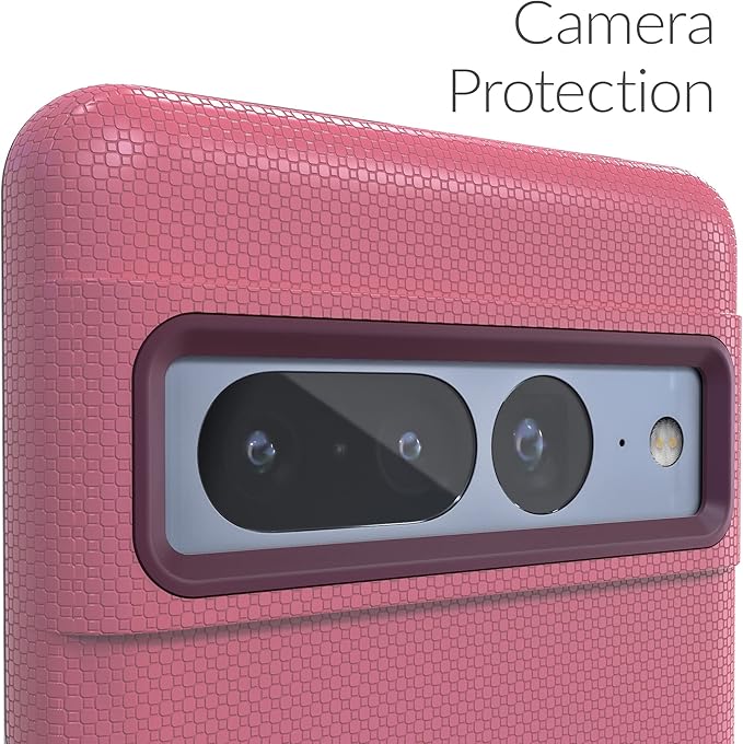 Crave Dual Guard for Google Pixel 7 Pro Case, Shockproof Protection Dual Layer Case for Google Pixel 7 Pro - Berry