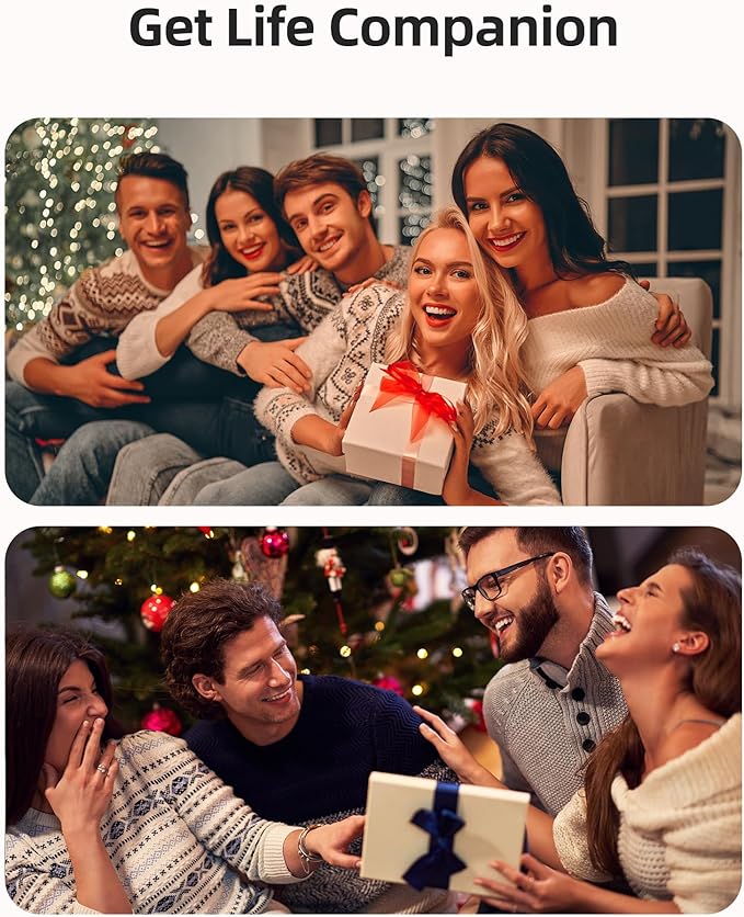 Parsonver Smart Watch, 5ATM Waterproof Swimming Watch, Fitness Activity Tracker with 110+ Sports Modes, Heart Rate/Sleep/SpO2/Calories Monitor, Pedometer, Fitness Watch for Android & iPhone, Rose Gold