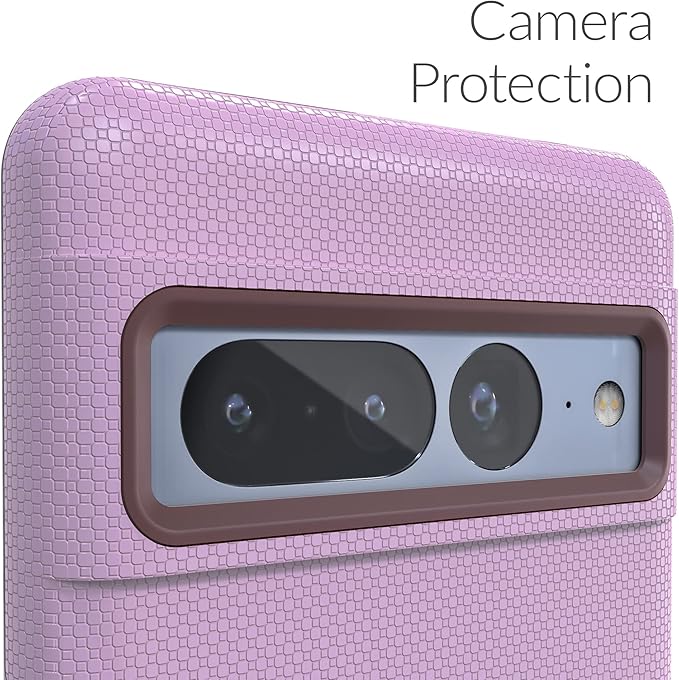 Crave Dual Guard for Google Pixel 7 Pro Case, Shockproof Protection Dual Layer Case for Google Pixel 7 Pro - Lilac
