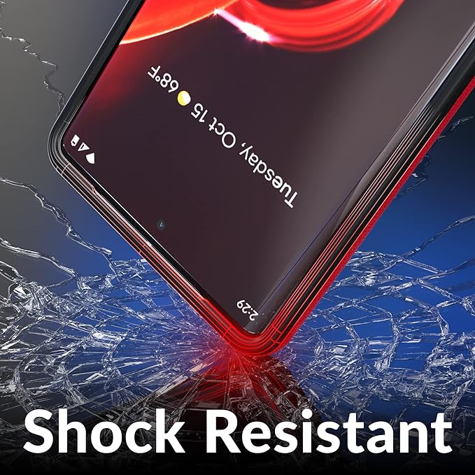 Crave Dual Guard for Google Pixel 7 Pro Case, Shockproof Protection Dual Layer Case for Google Pixel 7 Pro - Red