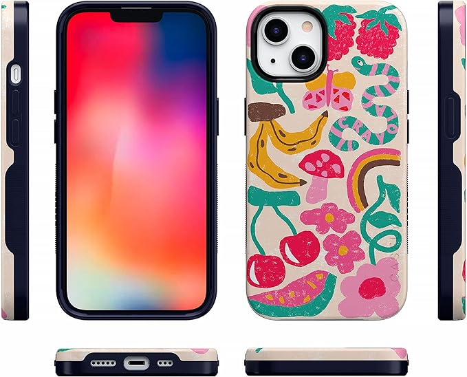 Casely iPhone 14 Case | Doodle Bug | Crayola Crayon | Compatible with MagSafe | Bold Protective Design