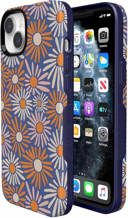 Casely iPhone 14 Case | Spring Forward | Daisy Floral | Compatible with MagSafe | Bold Protective Design