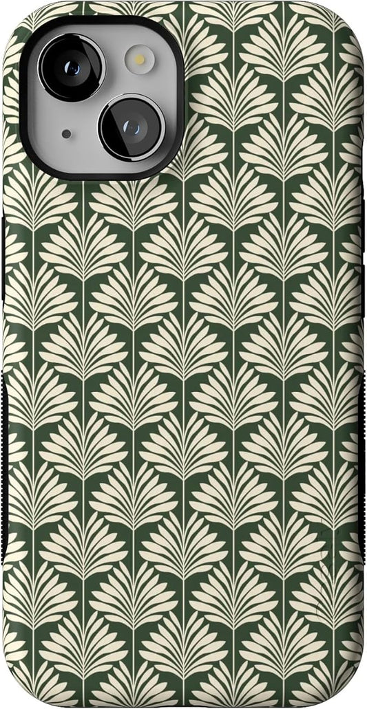 Casely iPhone 14 Case | Cabana Nights | The Boyfriend Collection | Bold Protective Design | Compatible with MagSafe