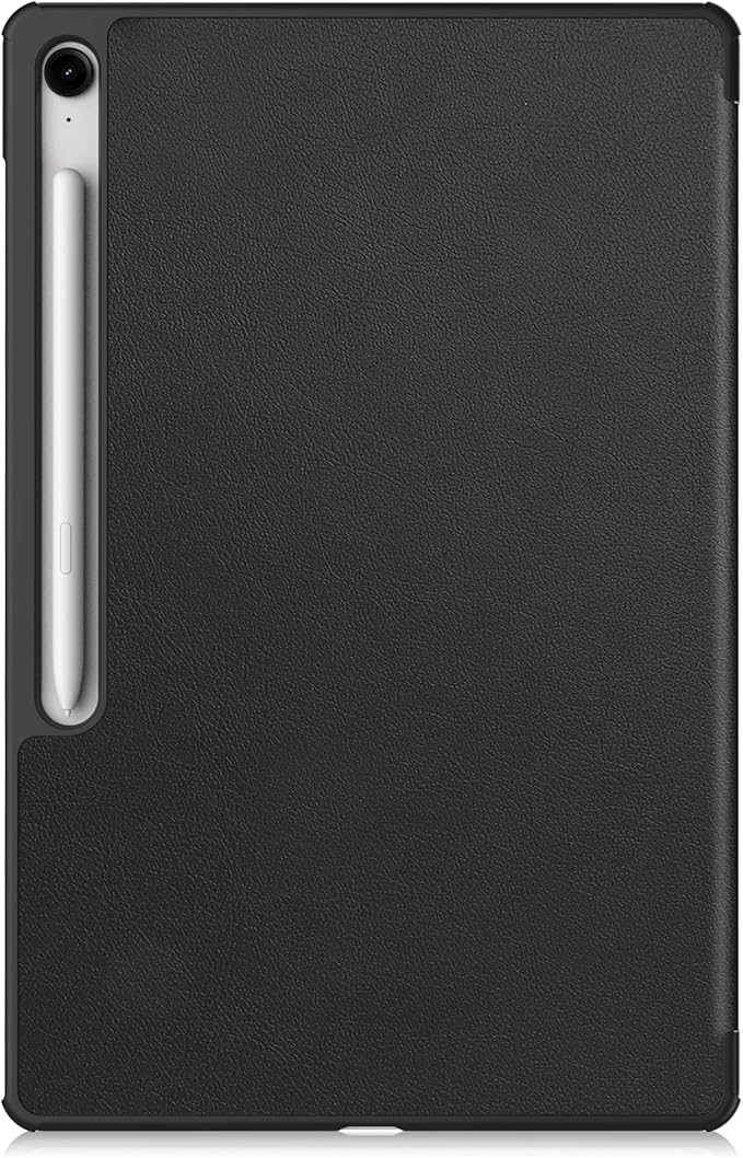 Smart Case for Samsung Galaxy Tab S10 FE+ / S10 FE Plus 13.1 Inch 2025, Ratesell Lightweight Trifold Stand Smart Case Cover with Auto Wake/Sleep Black