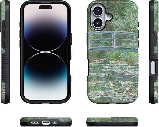 Casely iPhone 17 Case | Monet's Bridge | The Met Museum | Compatible with MagSafe | Bold Protective Design