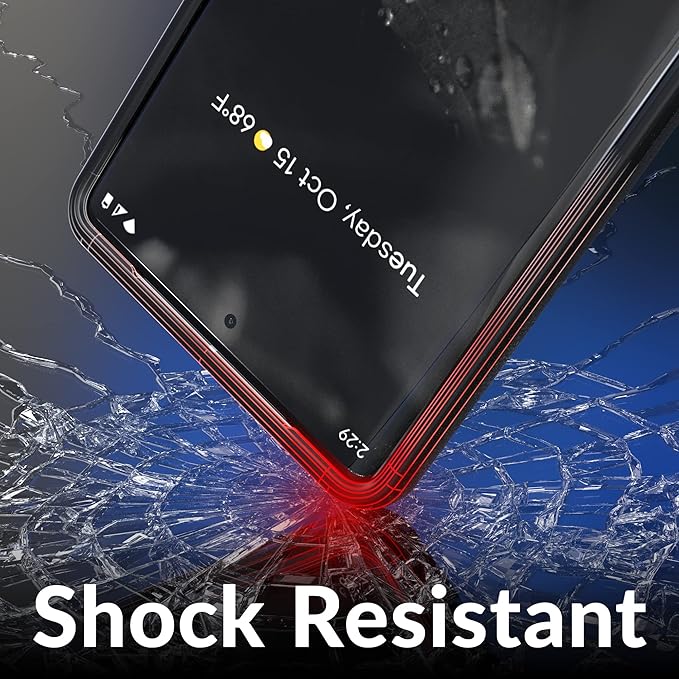 Crave Dual Guard for Google Pixel 7 Pro Case, Shockproof Protection Dual Layer Case for Google Pixel 7 Pro - Black