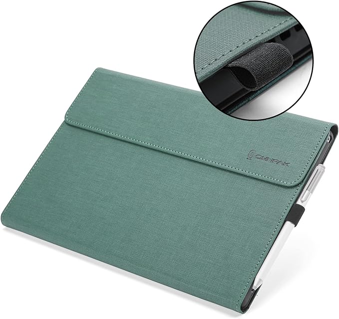 Omnpak Case for Microsoft Surface Pro 7+ (2021)/Surface Pro 7(2019)/Surface Pro 6(2018)/Surface Pro 5(2017)/Surface Pro 4, Adjustable Viewing Angle, Compatible with Type Cover Keyboard