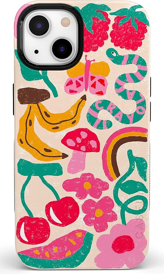 Casely iPhone 14 Case | Doodle Bug | Crayola Crayon | Compatible with MagSafe | Bold Protective Design
