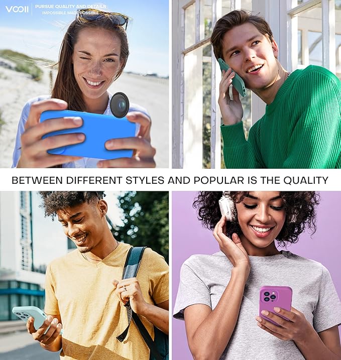 Vooii Compatible with iPhone 14 Pro Max Case, Liquid Silicone Upgrade [Camera Protection] [Soft Anti-Scratch Microfiber Lining] Shockproof Phone Case for iPhone 14 Pro Max 6.7 inch - Mint