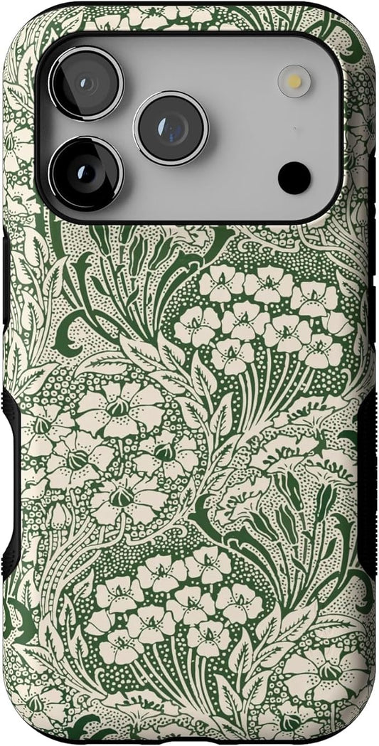 Casely iPhone 17 Pro Case | Mystic Meadow | Green Gardens | Bold Protective Design | Compatible with MagSafe