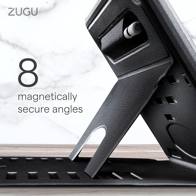 ZUGU CASE for 10.2 Inch iPad 7th / 8th / 9th Generation Case (2021/2020/2019), Protective, Thin, Sleek Design, Magnetic Stand, Sleep/Wake Cover, Magnetic Cover, Pine