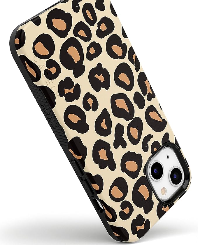 Casely iPhone 14 Case | Into The Wild | Leopard Print | Compatible with MagSafe | Bold Protective Design