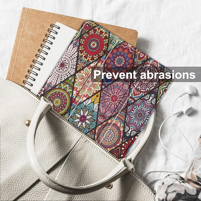 Case for Lenovo Tab M8 4th Gen 2023, Folding Folio Ultra-Thin PU Leather Stand Case Cover for Lenovo Tab M8 4th Gen TB-300FU Mandala