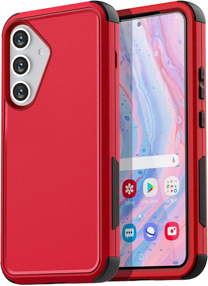 AICase for Samsung Galaxy S25 Plus Case,3-Layer Heavy Duty Pocket-Friendly Rugged Durable Military Grade Protection Shockproof/Drop Proof/Dust Proof Protective Cover for Galaxy S25 Plus 2025_5