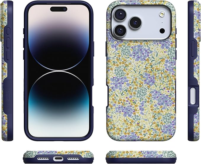 Casely iPhone 17 Pro Case | Dream Garden | Cottagecore | Compatible with MagSafe | Bold Protective Design