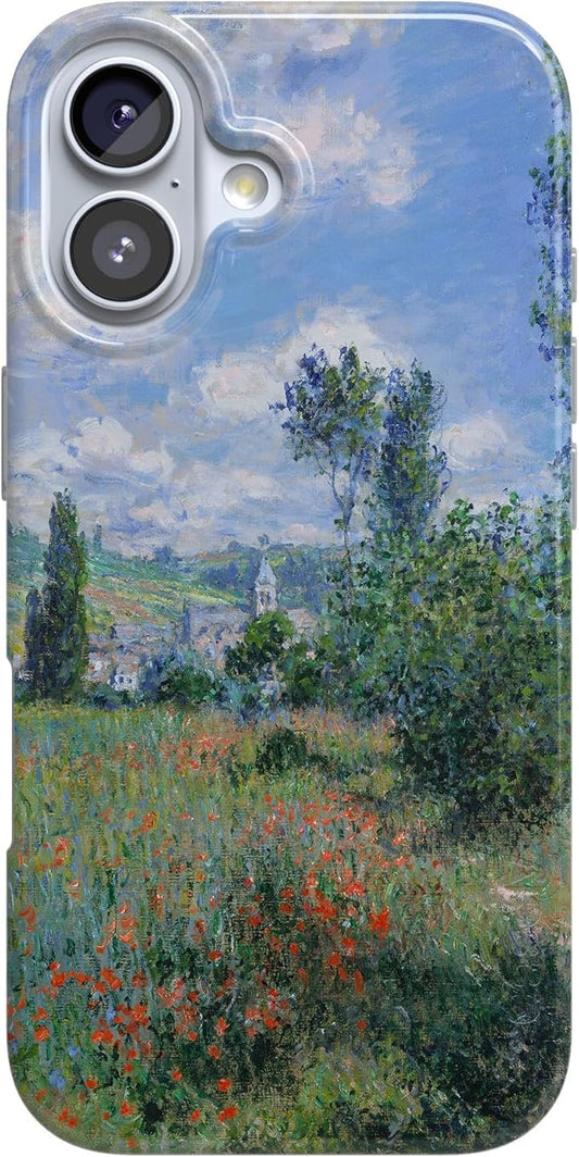 Casely iPhone 17 Case | Monet's View | The Met Museum | Compatible with MagSafe | Classic Ultra Slim Design