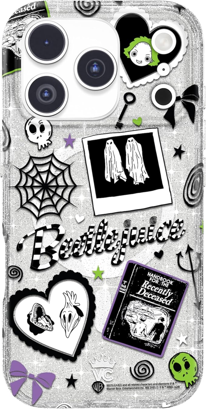 VELVET CAVIAR Case for iPhone 17 Pro | Compatible with MagSafe | 10ft Drop Tested | Protective Designer Cases | Beetlejuice Ghost with The Most