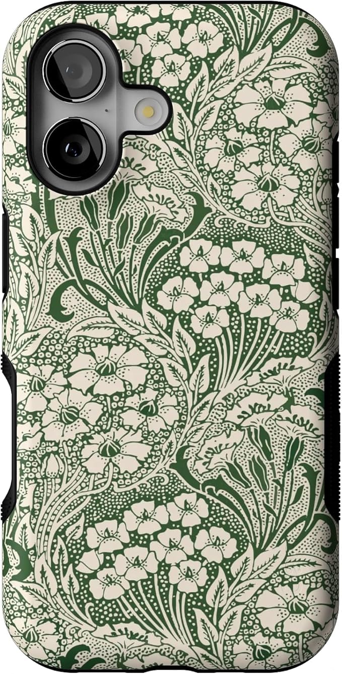 Casely iPhone 17 Case | Mystic Meadow | Green Gardens | Bold Protective Design | Compatible with MagSafe