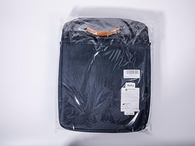 MoKo 13.3-14 Inch Laptop Sleeve Bag Fits Macbook Pro 13" M2 2022/Pro M1 Pro/M1 Max 14.2 2021, Macbook Air 13.6" M2 2022, Tab S8 Ultra 14.6", Handle Carrying Case with Shoulder Strap, Indigo