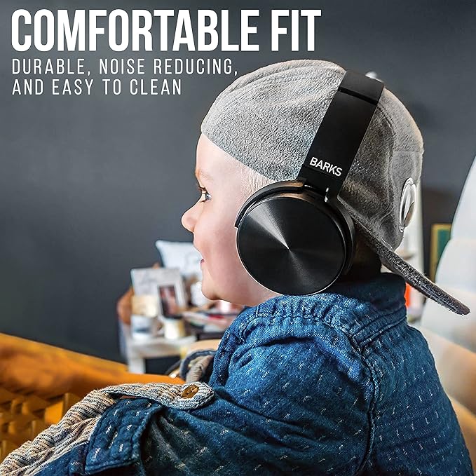 Barks Classroom Headphones (10 Pack): On-Ear Premium Student Bulk Headphones: Perfect for Kids, Grades K-12, Schools & for Class Sets (Great Value, Durable, Noise Reducing, Comfortable, Easy-to-Clean)