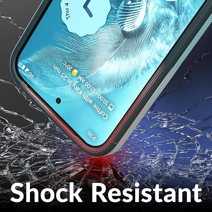 Crave Dual Guard for Google Pixel 10 Pro XL Case, Shockproof Protection Dual Layer Case for Google Pixel 10 Pro XL - Aqua