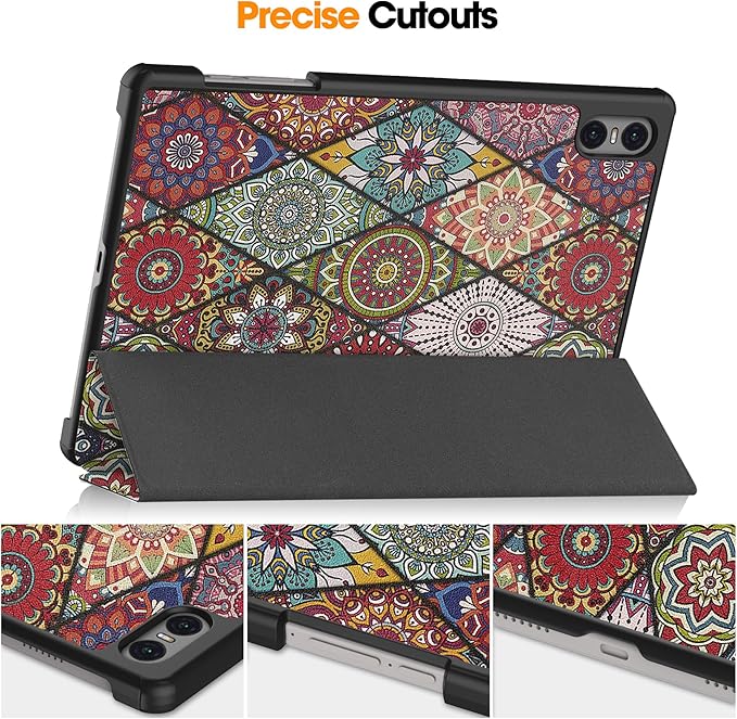 Case for TECLAST T50 Pro 11 inch Tablet, Folding Folio Ultra-Thin PU Leather Stand Case Cover for Teclast T50 Pro Mandala