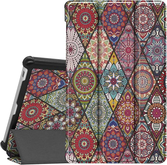 Case for Lenovo Tab M8 8.0'', Smart Case Trifold Stand Slim Lightweight Case Cover for LenovoTab M8 Gen 3 2022/Tab M8 HD LTE 2021/ Tab M8 HD/Smart Tab M8/Tab M8 FHD 2019 M8 8" Tablet Mandala