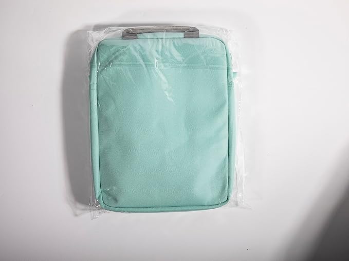 MoKo 9-11 Inch Tablet Sleeve Bag Fits iPad air 5 10.9" 2022, iPad Pro 11 M2 2022-2018, iPad 10th 10.9, Air 4 10.9, Tab S8 2022, Handle Carrying Case with Shoulder Strap, Mint Green