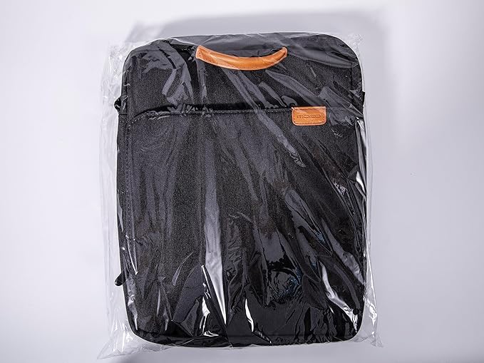 MoKo 13.3-14 Inch Laptop Sleeve Bag Fits MacBook Pro M3/M2 14" 2023, MacBook Pro 13" M2, Air 13.6 M3/M2,Tab S8 Ultra 14.6,Handle Carrying Case with Shoulder Strap, Black & Gray