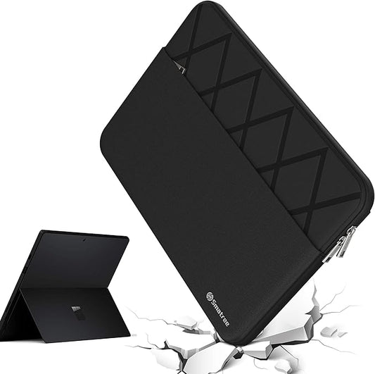 Smatree 12.3 inch Laptop Sleeve for Microsoft Surface Pro 7+/Surface Pro 7, Microsoft Protective Laptop Case with Accessory Pocket, YKK Zipper, Patented Super Corner Design (E431)