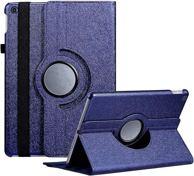 Case for Samsung Galaxy Tab A 10.1 2019, 360 Degree Rotating Stand Smart Case for Samsung Tab A 10.1 Inch Tablet [SM-T510/T515] 2019 Release (Dark Blue)